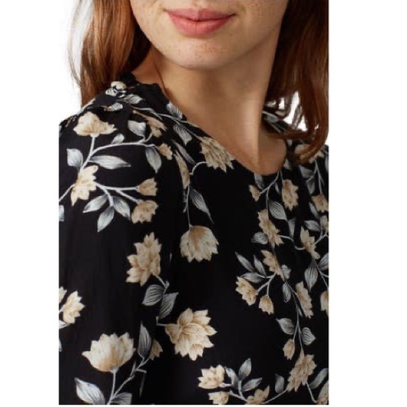 Flynn Skye Lydia Min Floral Long Sleeves Mini Dress size Small - Picture 5 of 6